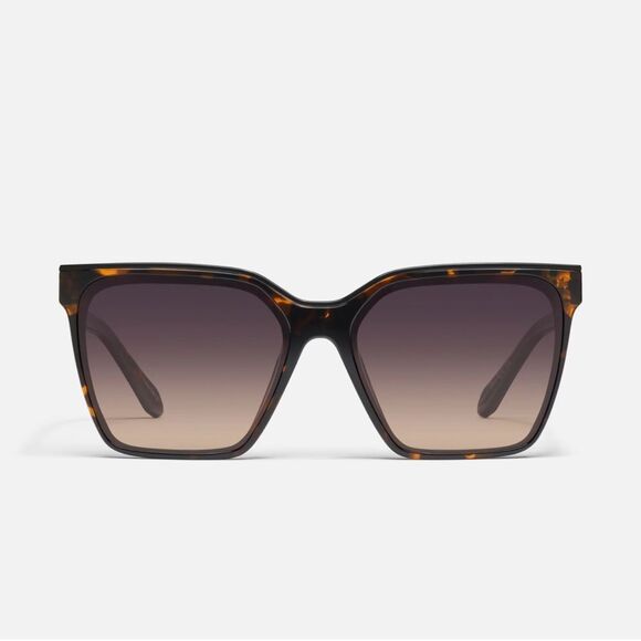 Quay Level Up Tortoise Frame / Smoke Taupe Polarized Lens - Picture 1 of 6